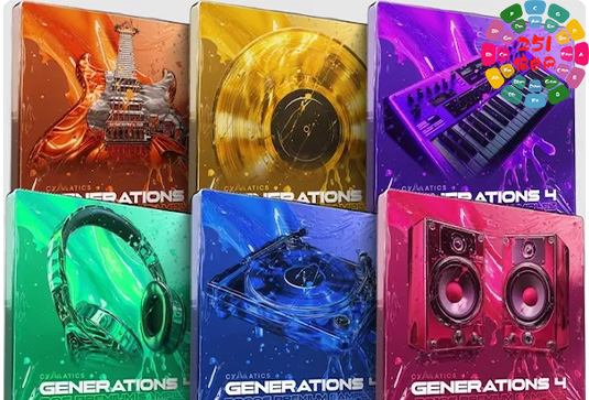 电音嘻哈综合采样包 Cymatics GENERATIONS 4 WAV MIDI-251编曲网