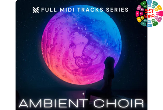 氛围合唱曲Midi文件 Equinox Sounds Full MIDI Tracks Series Ambient Choir Vol 1 MIDI-251编曲网