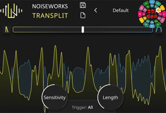 最高精度瞬态设计器 NoiseWorksAudio TranSplit v1.0.0 Win （Noise Works Audio Tran Split）-251编曲网