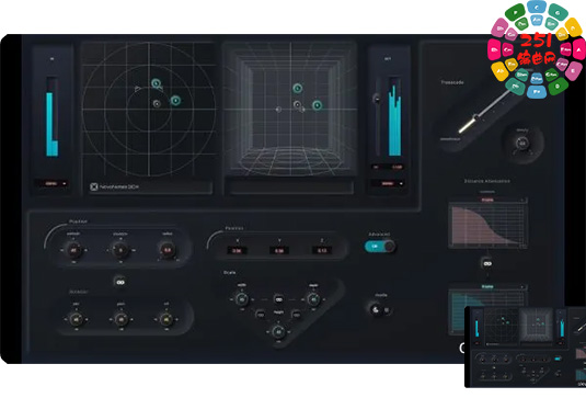 3D音频处理插件 NovoNotes 3DX v1.9.0 R2R Win-251编曲网