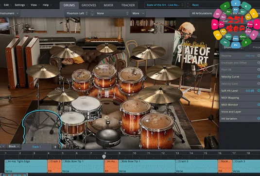 拓展鼓音源 Toontrack State of the Art SDX SOUNDBANK-251编曲网