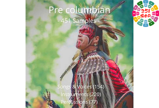 前哥伦布时期的世界音乐采样 World Music Samples Pre Columbian WAV-251编曲网