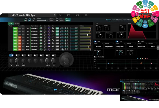 拓展合成器 Yamaha Expanded Softsynth Plugin for MONTAGE M v2.0.2 VR Win-251编曲网