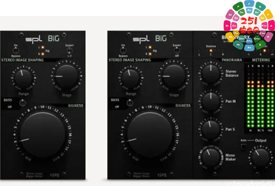 立体声扩展插件 Plugin Alliance Brainworx SPL BiG v1.0.1-251编曲网